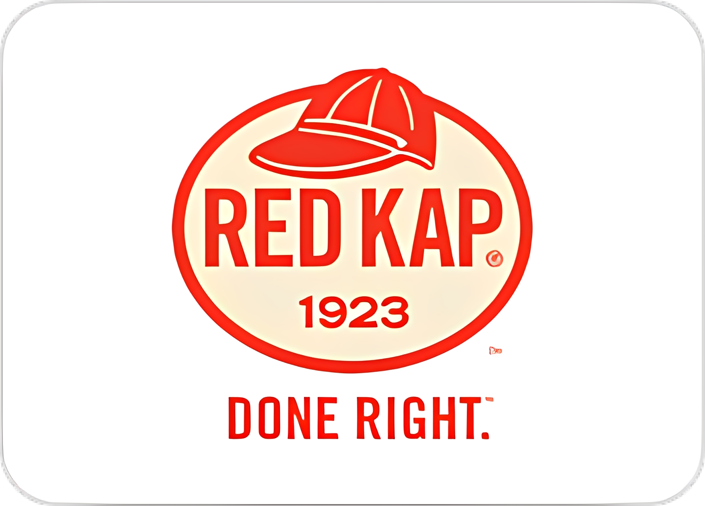 Red Kap logo with red cap