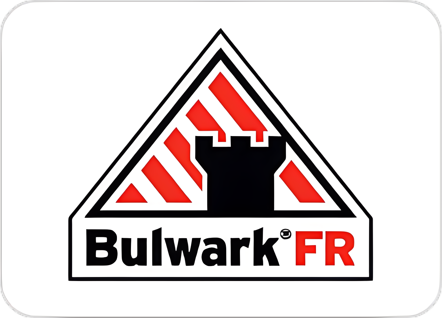 Castle emblem on Bulwark FR logo