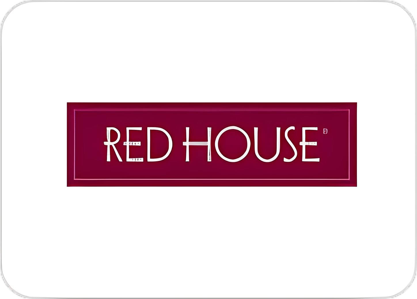 Red House logo on white background